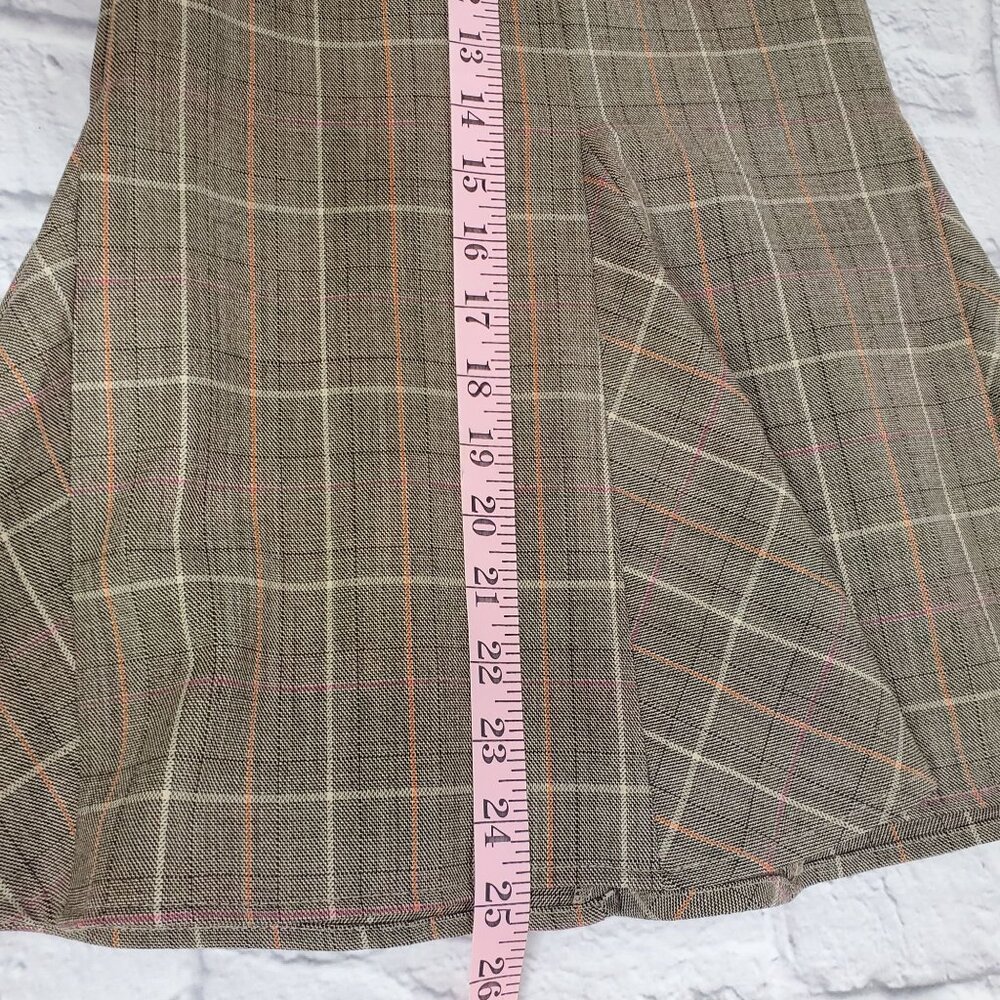 Vintage Austin Reed Women Suit Set Size 16 / XL Plaid Blazer Jacket & Skirt - Picture 13 of 16